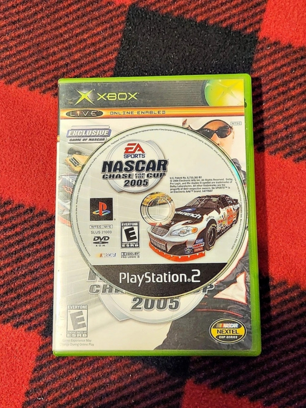 NASCAR 2005: Chase for the Cup (Sony PlayStation 2, 2004) CIB